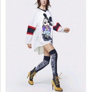 Moschino x H&M socks; limited edition